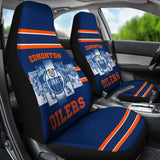 EDMONTON OILERS CAR SEAT COVER (SET OF 2) VER 2 (4360018165859)