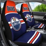 EDMONTON OILERS CAR SEAT COVER (SET OF 2) VER 1 (4360017608803)