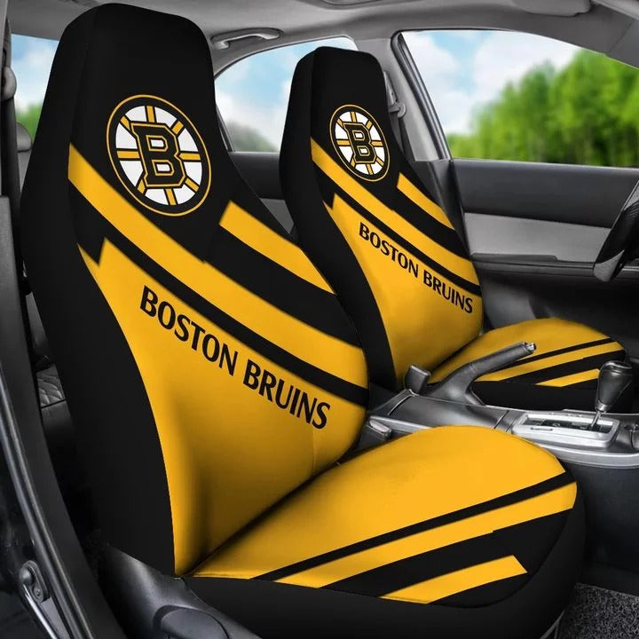 BOSTON BRUINS CAR SEAT COVER (SET OF 2) (4360003158115)
