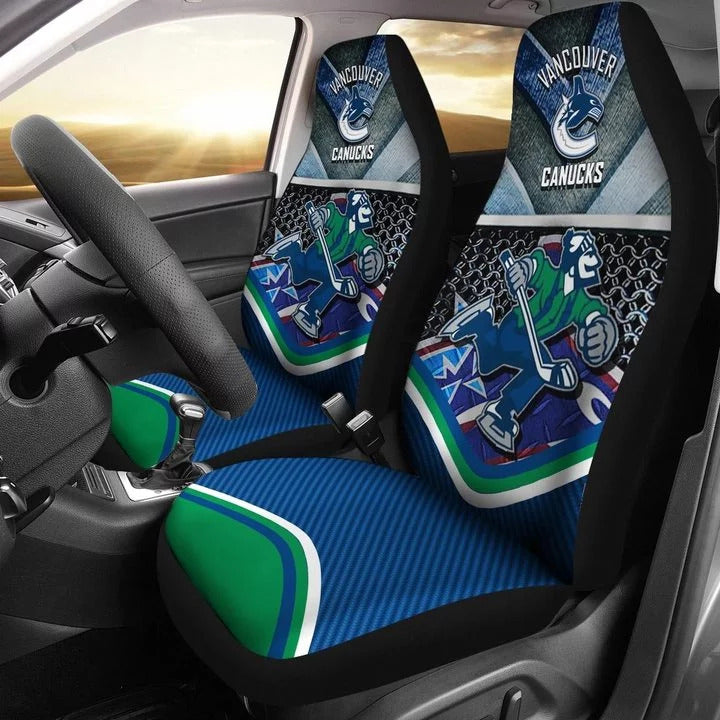VANCOUVER CANUCKS CAR SEAT COVER (SET OF 2) (4360106344547)