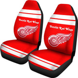 DETROIT RED WINGS CAR SEAT COVER (SET OF 2) VER 1 (4360046870627)