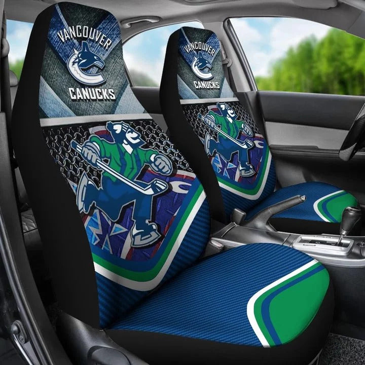 VANCOUVER CANUCKS CAR SEAT COVER (SET OF 2) (4360106344547)