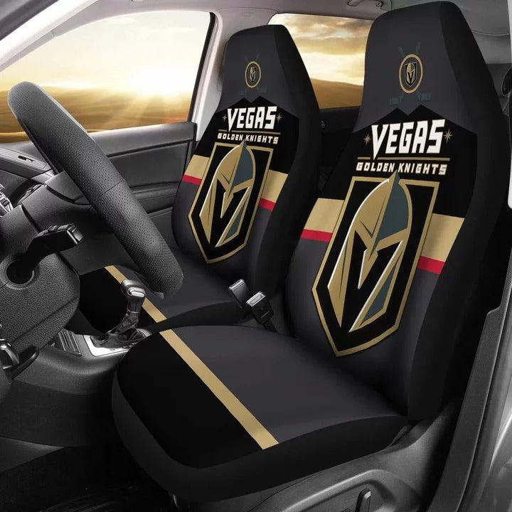 VEGAS GOLDEN KNIGHTS CAR SEAT COVER (SET OF 2) (4360123220067)