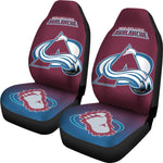 COLORADO AVALANCHE SEAT COVER (SET OF 2)