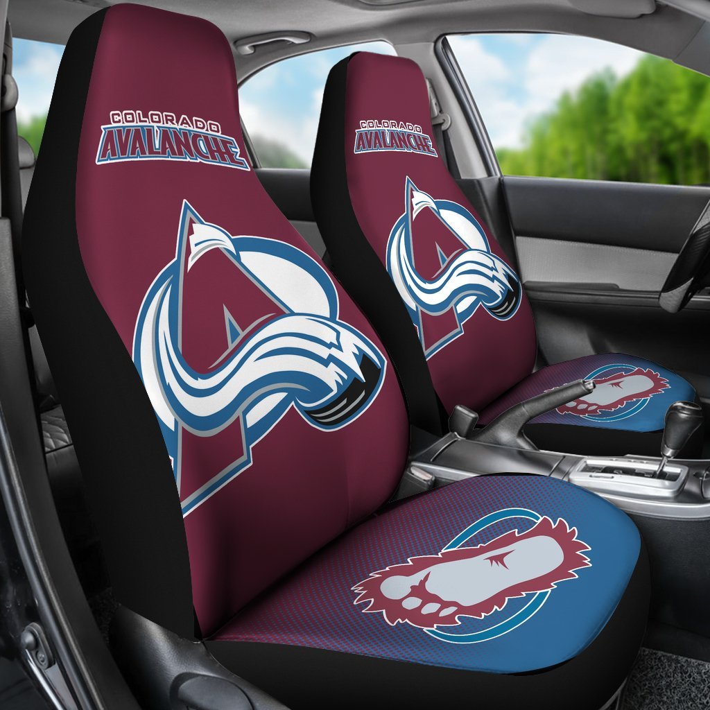 COLORADO AVALANCHE SEAT COVER (SET OF 2)